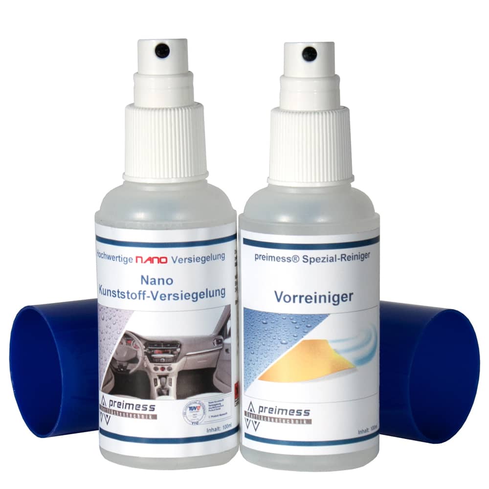 Nano-pintasuoja ajoneuvojen muovipinnoille 100 ml + 100 ml suojakomplekti